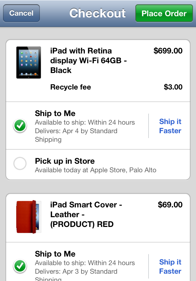 iPhone Screenshot 1
